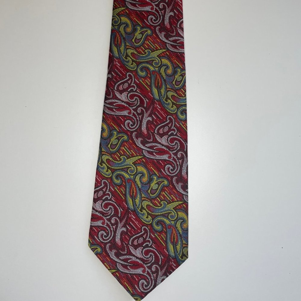 Vintage Trevira Floral Neck Tie for Men